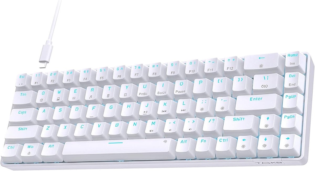 MKSS® Mechanical Keyboard - Mechanisch Toetsenbord Gaming - Wit