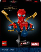 Bol.com LEGO Marvel Iron Spider-Man buste - 76326 aanbieding