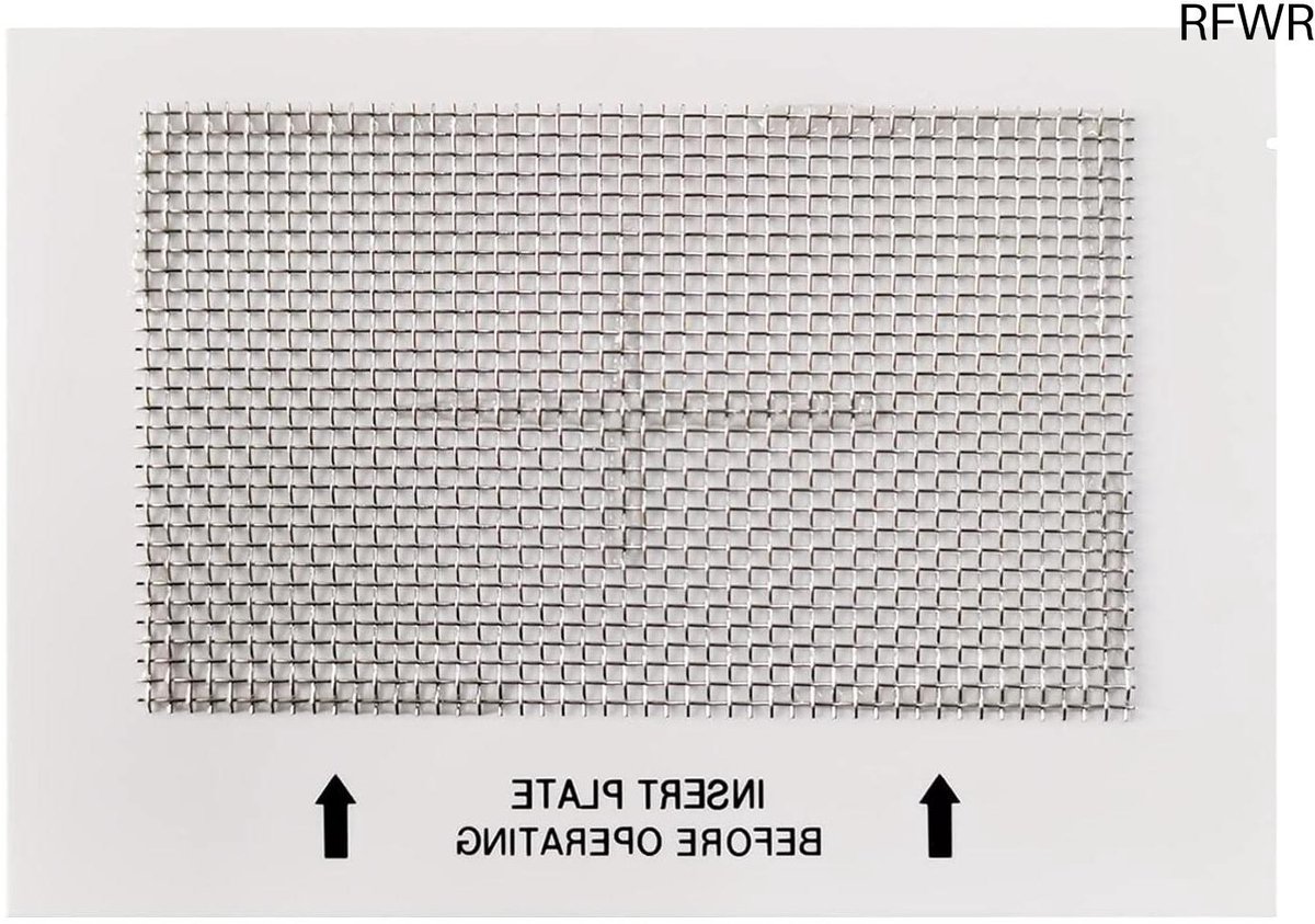 RFWR® Universele keramische ozonplaten voor ozongeneratoren - wasbare luchtreiniger vervangingsplaten 6,5" x 4,5" (1-pack)