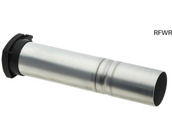 RFWR® Aluminium bodemhuls voor droogmolens - geschikt voor buizen Ø 50 mm, robuust en waterdicht deksel