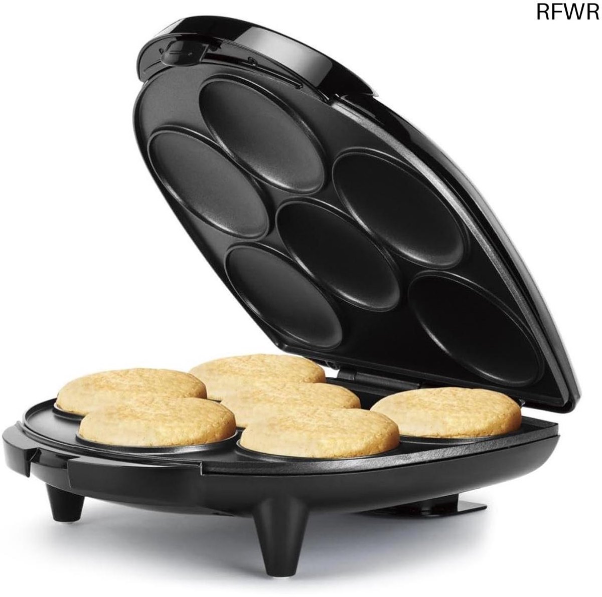 RFWR® Non-Stick Arepa Maker in Roestvrij Staal - Multi-Food Maker voor Arepa's, Pannenkoeken en Meer
