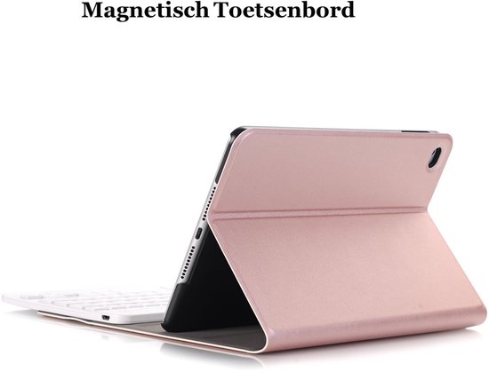 Étui clavier pour Xiaomi Mi Pad 7/7 Pro (11,2 pouces - 2025 - 7e génération) - Étui clavier or rose