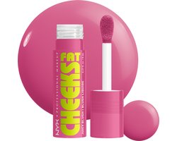 NYX Professional Make Up Fat Cheeks Plum Pop Blush - Vloeibare Formule - Blijft tot 12 uur lang zitten - 8ml