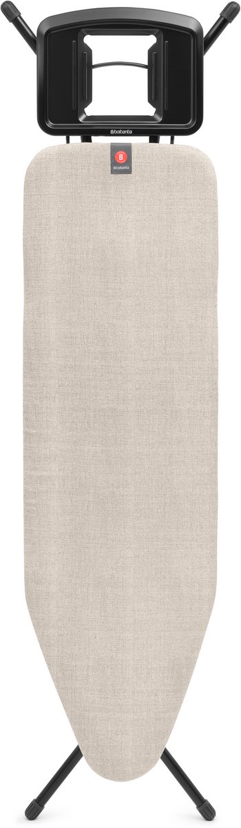 Brabantia Strijkplank B - met Strijkijzerhouder - 124x38 cm - Denim Grey