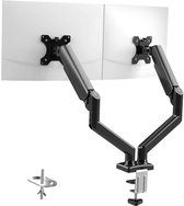 Bol.com ZoeZo Design - Monitor Arm voor 2 Schermen - Type Z2A0 - 13 t/m 32 Inch Scherm - Gasveer - Verstelbaar in Meerdere Richt... aanbieding