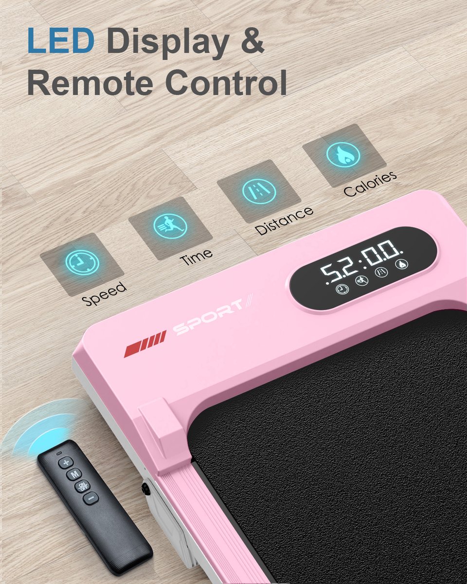 Opvouwbare loopband 4-in-1 met 5% helling thumbnail 4