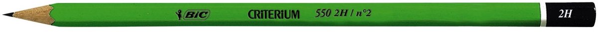 Potlood bic criterium 550 2h | 12 stuks