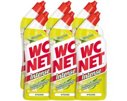 WC NET Intense Toiletreiniger - Lime Fresh - 6 flessen - Voordeelverpakking
