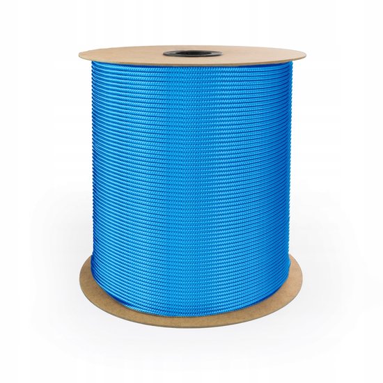 Corde DQ- PP POLYPROPYLÈNE, 4 Mm, 100 M, BLANC, Capacité