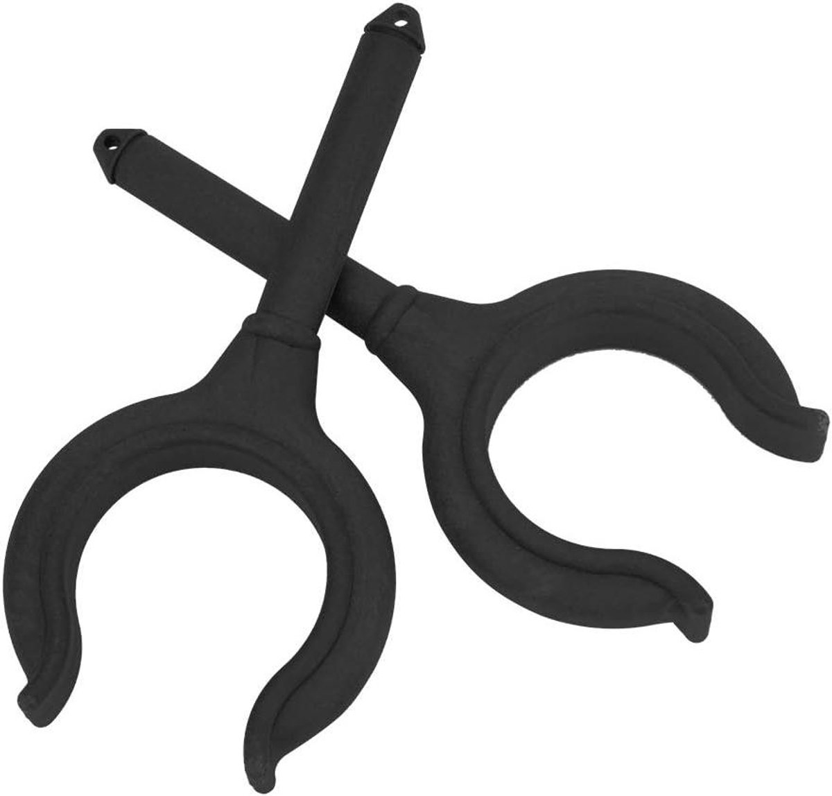 Allecto Plus - 2 Stuks Bootslot Duurzame Marine Glijgathoorn Zijmontage voor Ramps Stang en Vishaak Houder voor Zee Vissen Boottochten