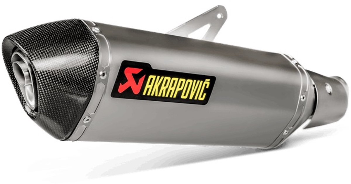 Akrapovic Slip-On Line (Titanium) Z400 2022- (S-K4SO7-HRT) - Slip-On Exhaust