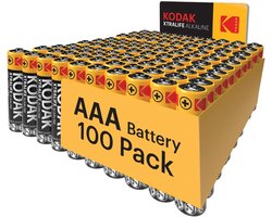 Kodak XTRALIFE Alkaline batterij AAA 100 pack