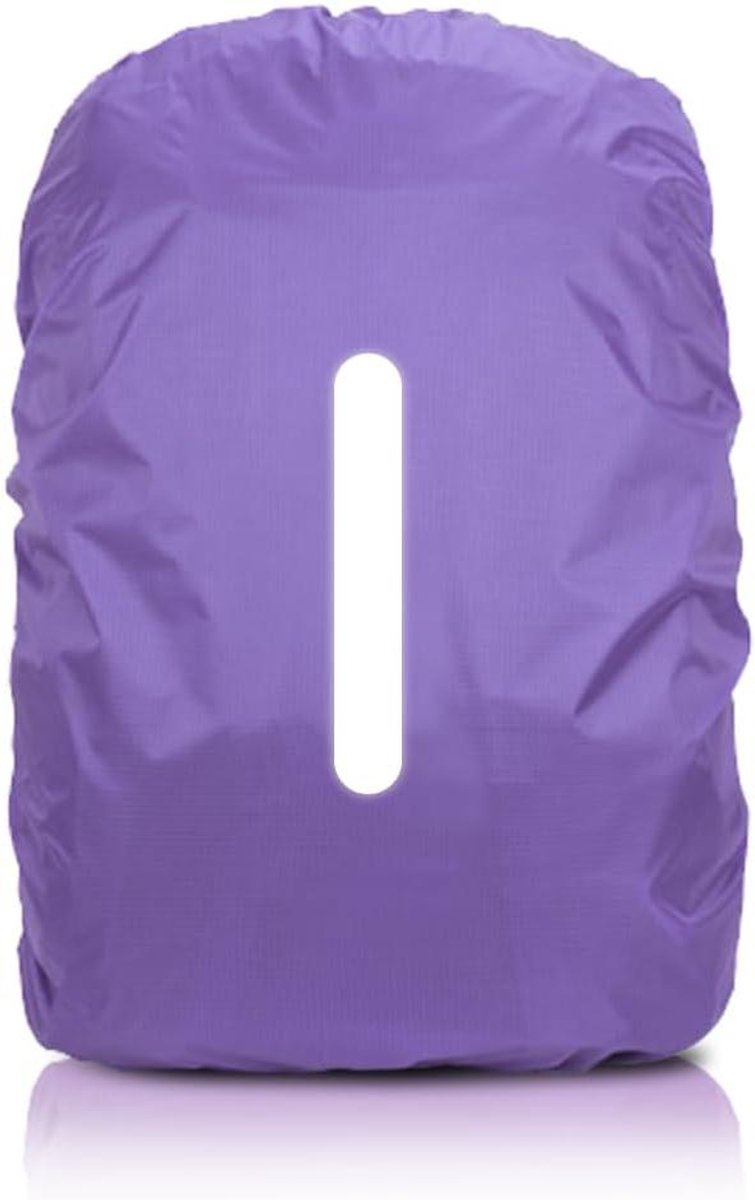 Inovra Plus - Regenhoes met reflecterende strepen voor rugzakken, regenbescherming tijdens wandelen, kamperen, reizen en fietsen