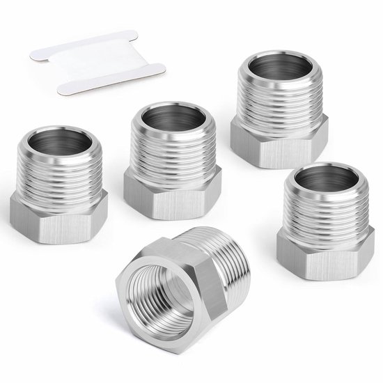 10 Stks Schroefdraadadapters Draadconnector M8 8MM Mannelijk Naar M6 6mm Schroefdraad Roestvrij Staal Verloopstukken Accessoires 0284