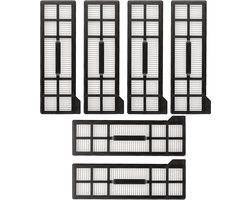 Wasbaar filter geschikt voor EUFY X10 Pro Omni Robotstofzuiger - Vervanging - 6 stuks