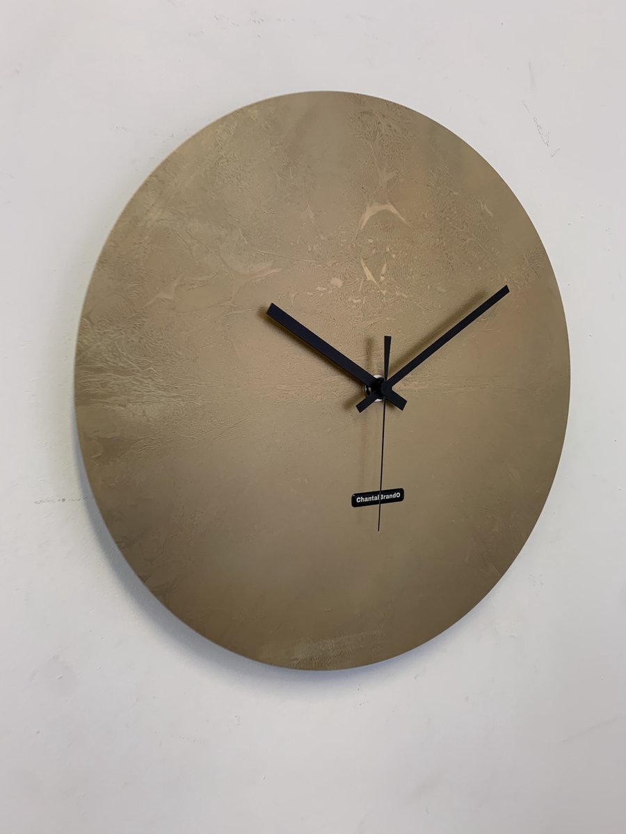 MOSACLOCK GOLD LABEL 40 Wandklok Modern Industrieel Design