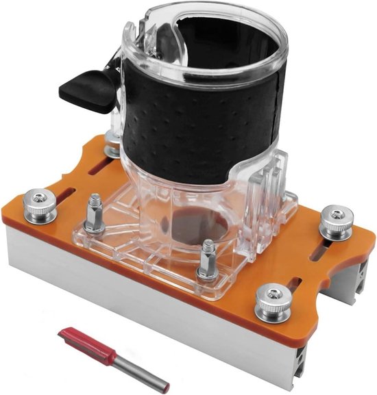 Freesbasis, 2-in-1 houtfreesbasis voor trimmer, 65 mm