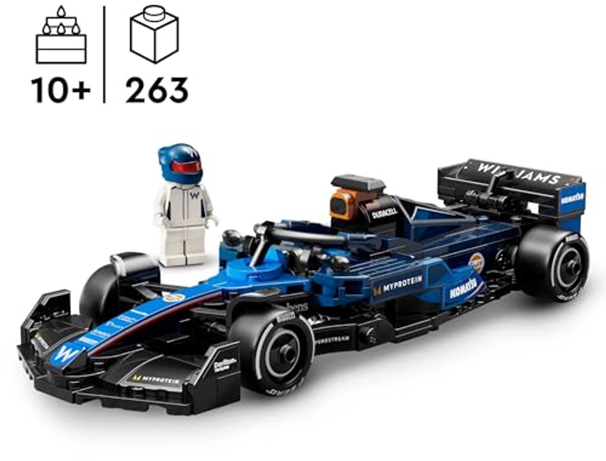 LEGO Speed Champions Williams Racing FW46 F1 racewagen Set - 77249 — afbeelding 13