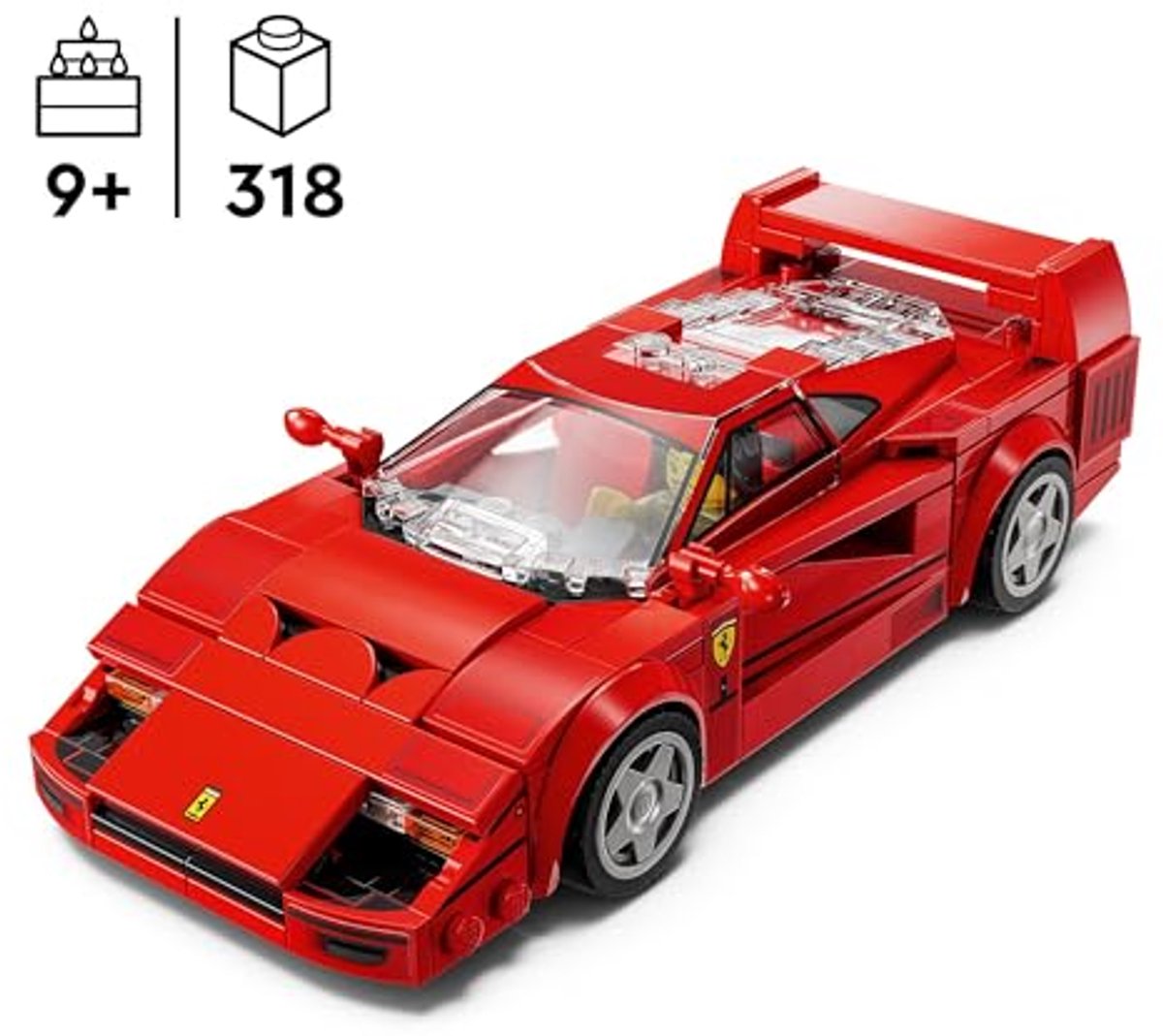LEGO® Speed Champions - Ferrari F40 supercar - 76934 — afbeelding 13