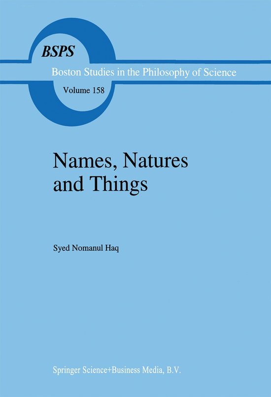 Names, Natures and Things - cover