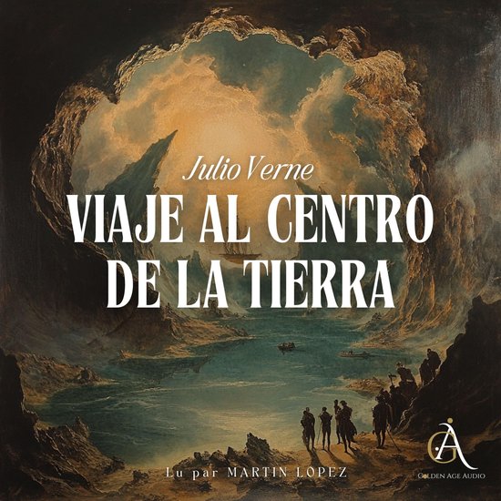 Viaje al centro de la tierra - Audiolibro - cover
