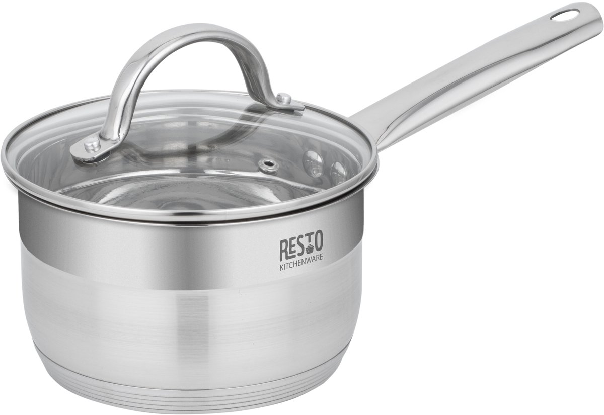 Resto - Rigel Steelpan 16 cm - Steelpan Inductie - Sauspan Inductie - Sauspannetje - Inductie