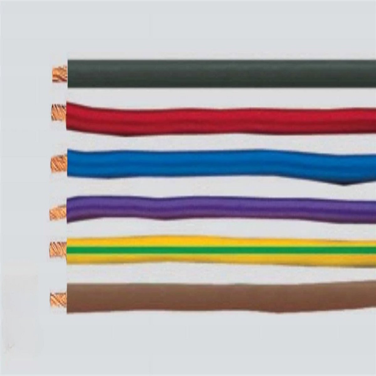 Montagedraad VDS 10mm² (H07V2-K) 90°C blauw - per rol 100 meter (309010003)
