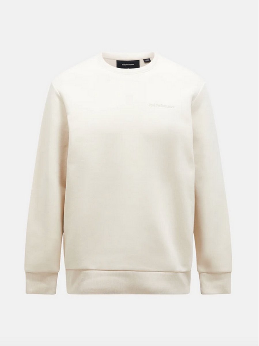 PEAK PERFORMANCE ORIGINAL SMALL LOGO CREW MEN Sand fog Beige
