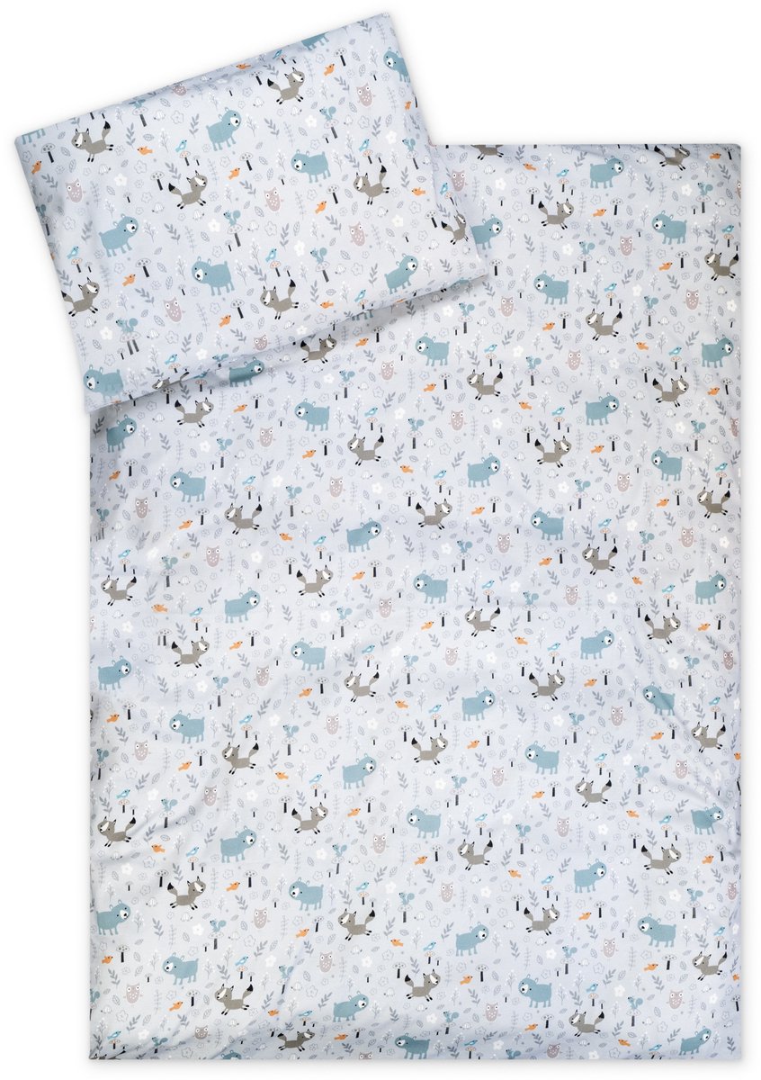 Julius Zöllner kinderbeddengoed jersey - Smart Friends, maat 100x135 + 40x60 cm
