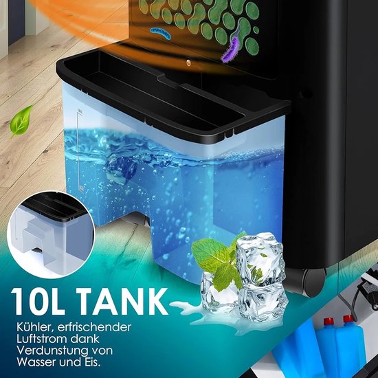 KESSER® - Airconditioner Mobiele Airco 4in1 koelen, ontvochtigen