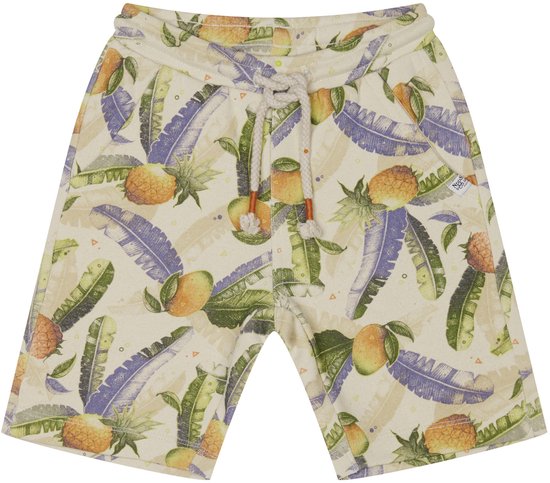 Noppies Broek Lamar - Tropical pattern Off white - Taille 122