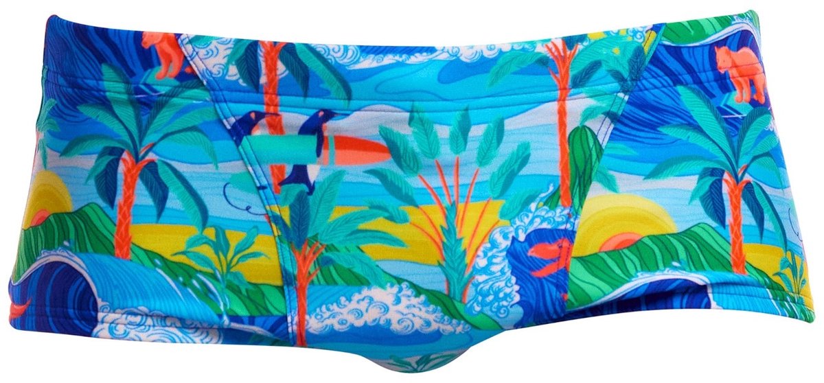 Funky Trunks Classic Zwemboxer Blauw M Man
