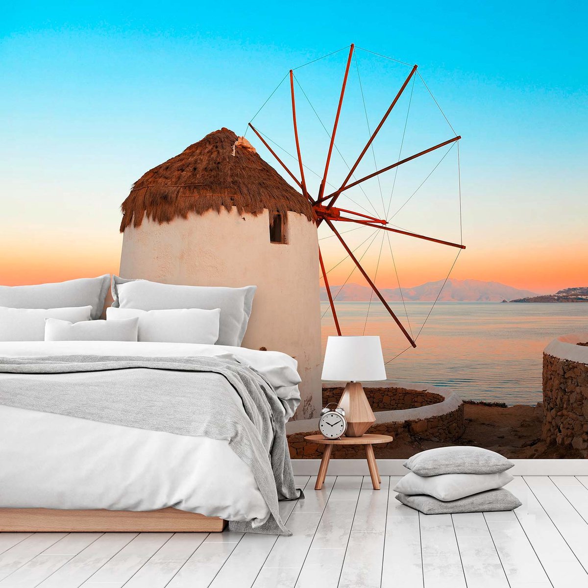 Fototapete Designwalls 2 DD123696 GreekWindmill