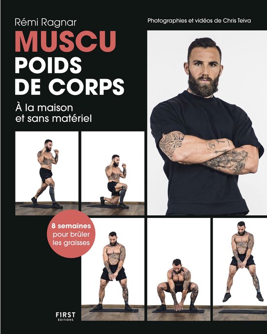 Muscu poids de corps, à la maison, sans matériel, méthode ... - cover