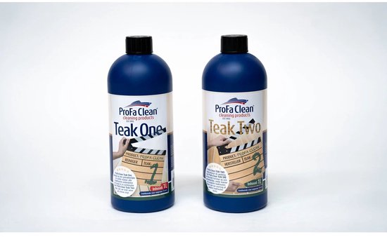 Profa Clean ProFa Clean Teak One + Teak Two - Teak Hersteller - Teak Dek lakken ...