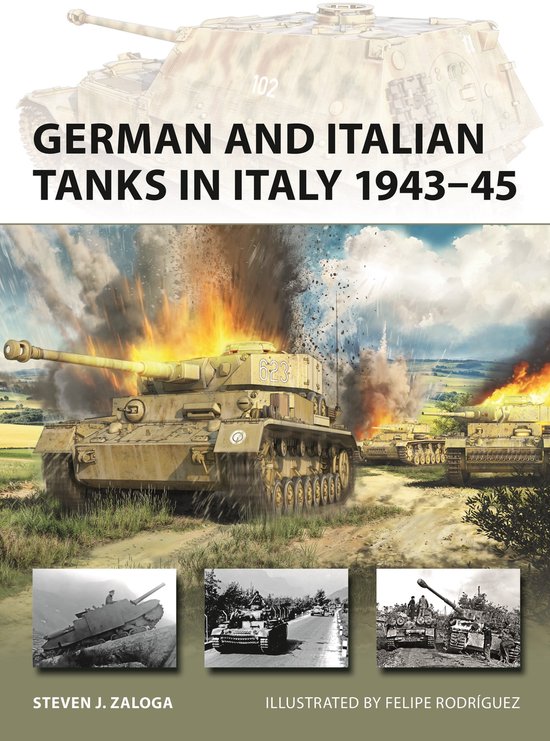 New Vanguard- German and Italian Tanks in Italy 1943–45 - cover