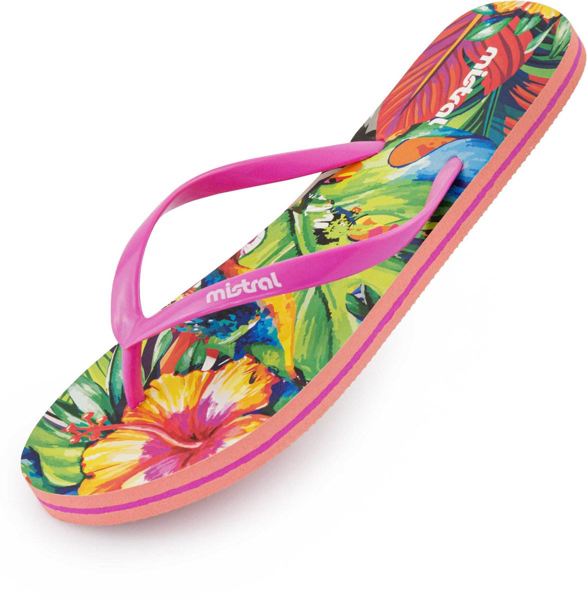 Damesslippers Mistral Multiflower-slippers roze - 36