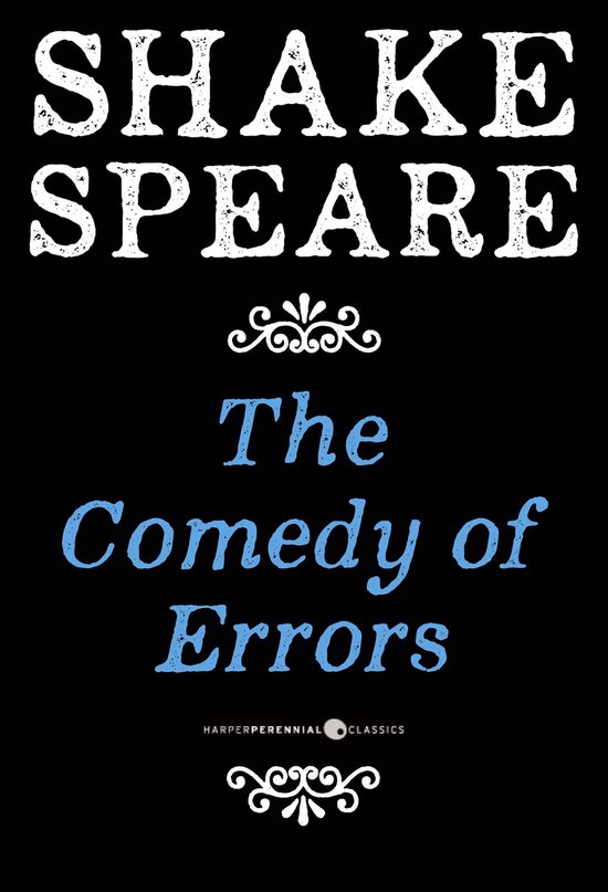The Comedy Of Errors - cover
