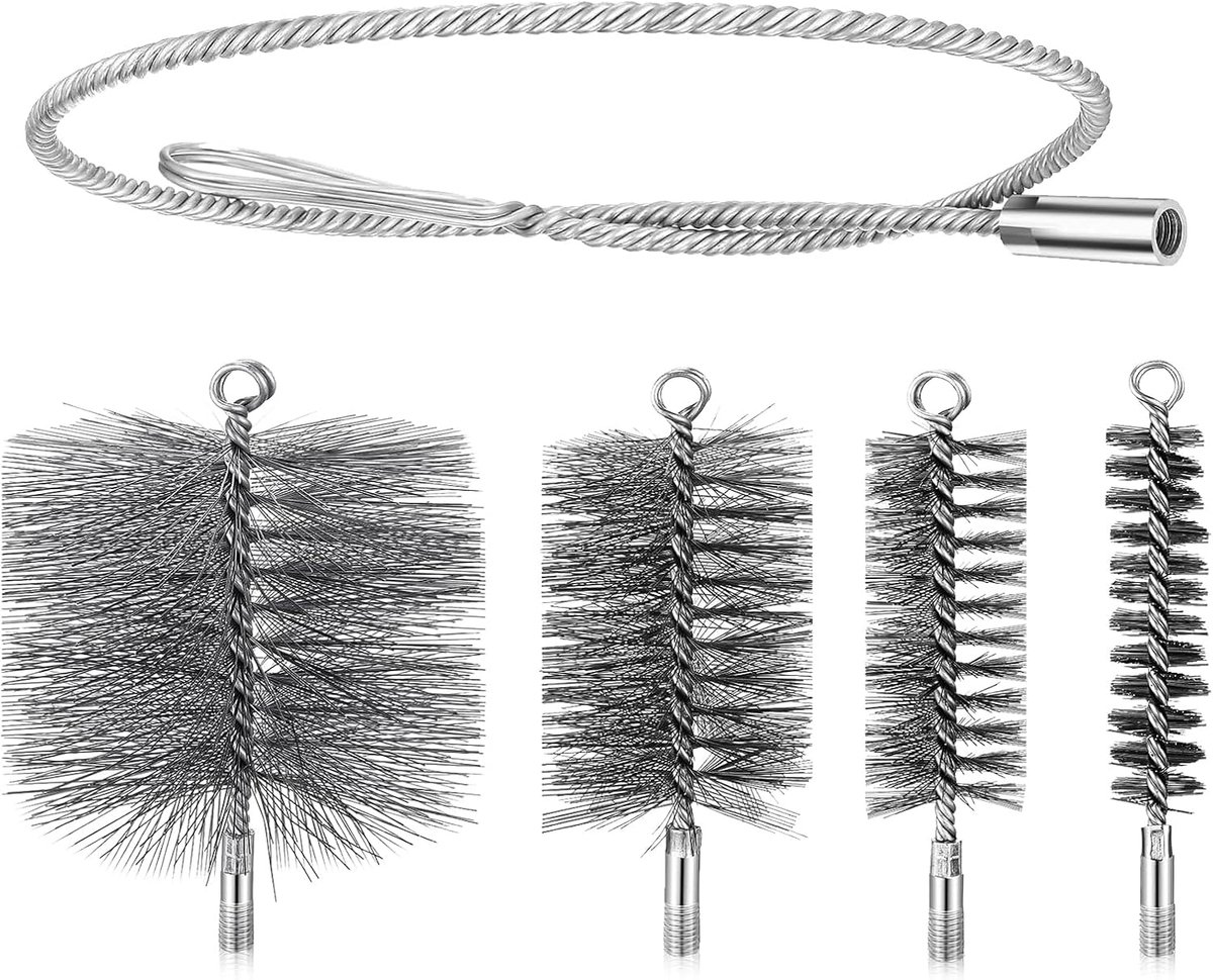 MKSS® Schoorsteenveegset - Schoorsteenveger - Schoorsteenborstel 150mm