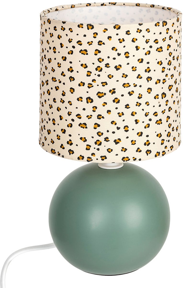 Atmosphera Créateur d'intérieur® Tafellamp Anna Luipaard Groen
