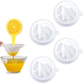 Tamis Filtre, Tamis En Nylon Avec Poignée, Filtre Entonnoir En Maille Ultra Fine, Avec Bord Et Poignées Confortables Antidérapantes, 100/200/400, Pour Jus, Lait, Café (100 Mesh