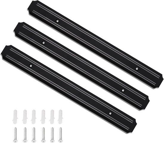 3x Magneetstrips Blauw - ca. 2 cm x 1 m magneetband voor het markeren en verdelen op