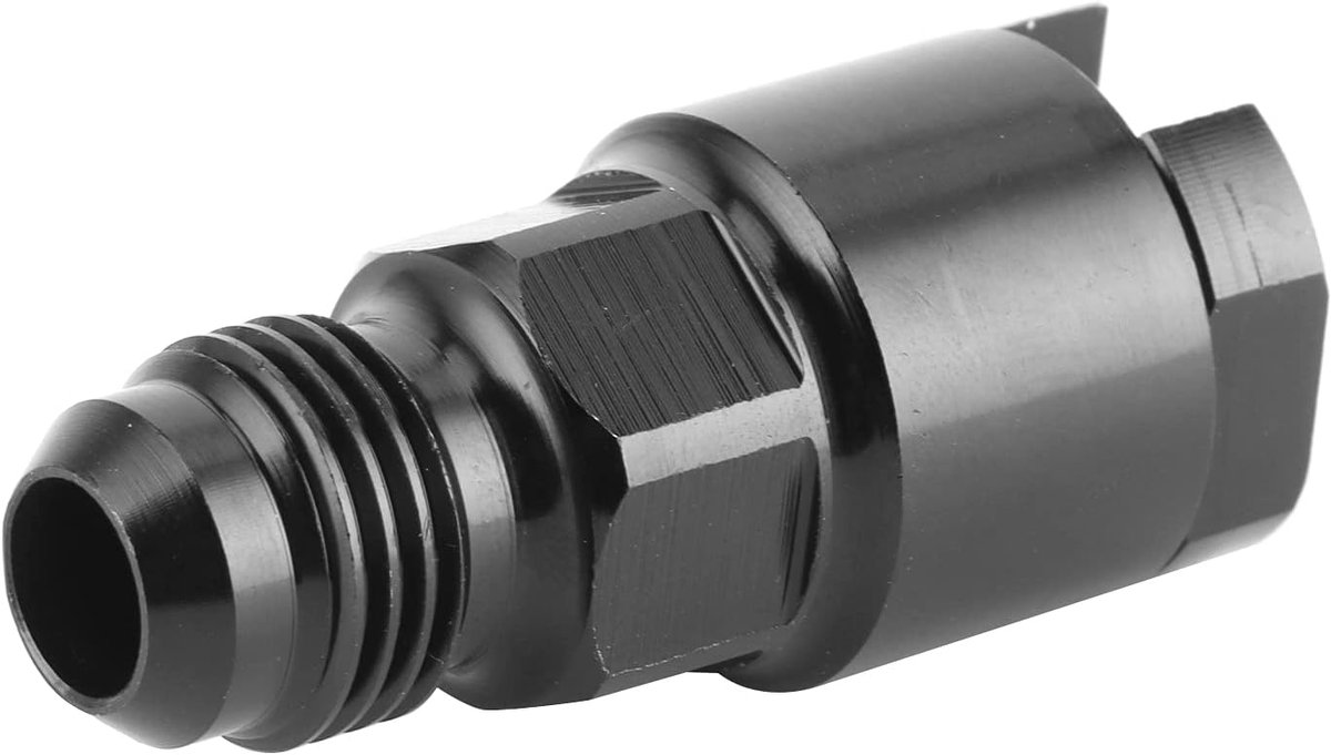 Allecta- Adapter fitting - EFI - Quick - ontkoppeling - rechte slaan - 6AN - mannelijk - 5/16 inch - vervanging - olie - brandstof - water - vloeistof - luchtlijn - geschikt - Quick EFI Adapter Fitting.