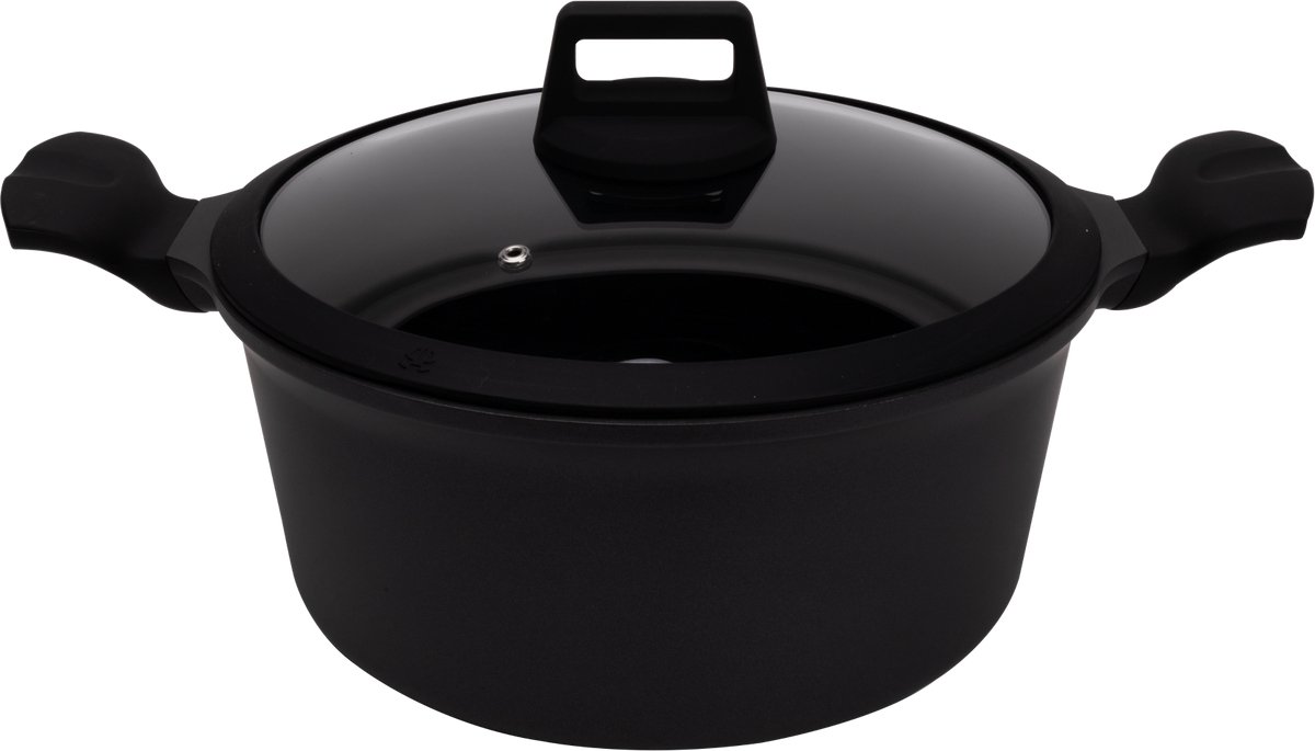 Mammoet Essentials Vesucio Braadpan - 28cm - Anti-aanbaklaag - Met deksel