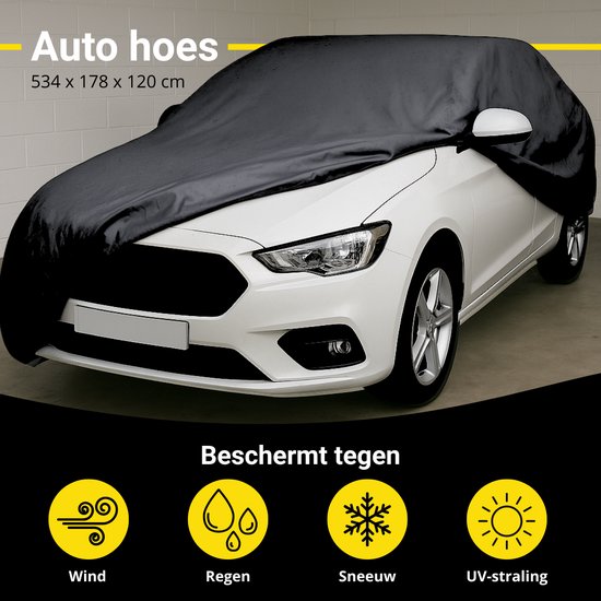 Housse de voiture Dunlop - XL Eva - Noir