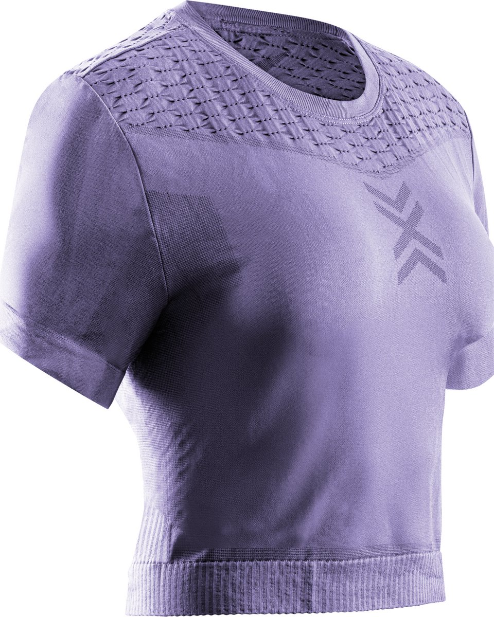X-Bionic X-Ential Crop Top Dames Dusty Lavender Maat M