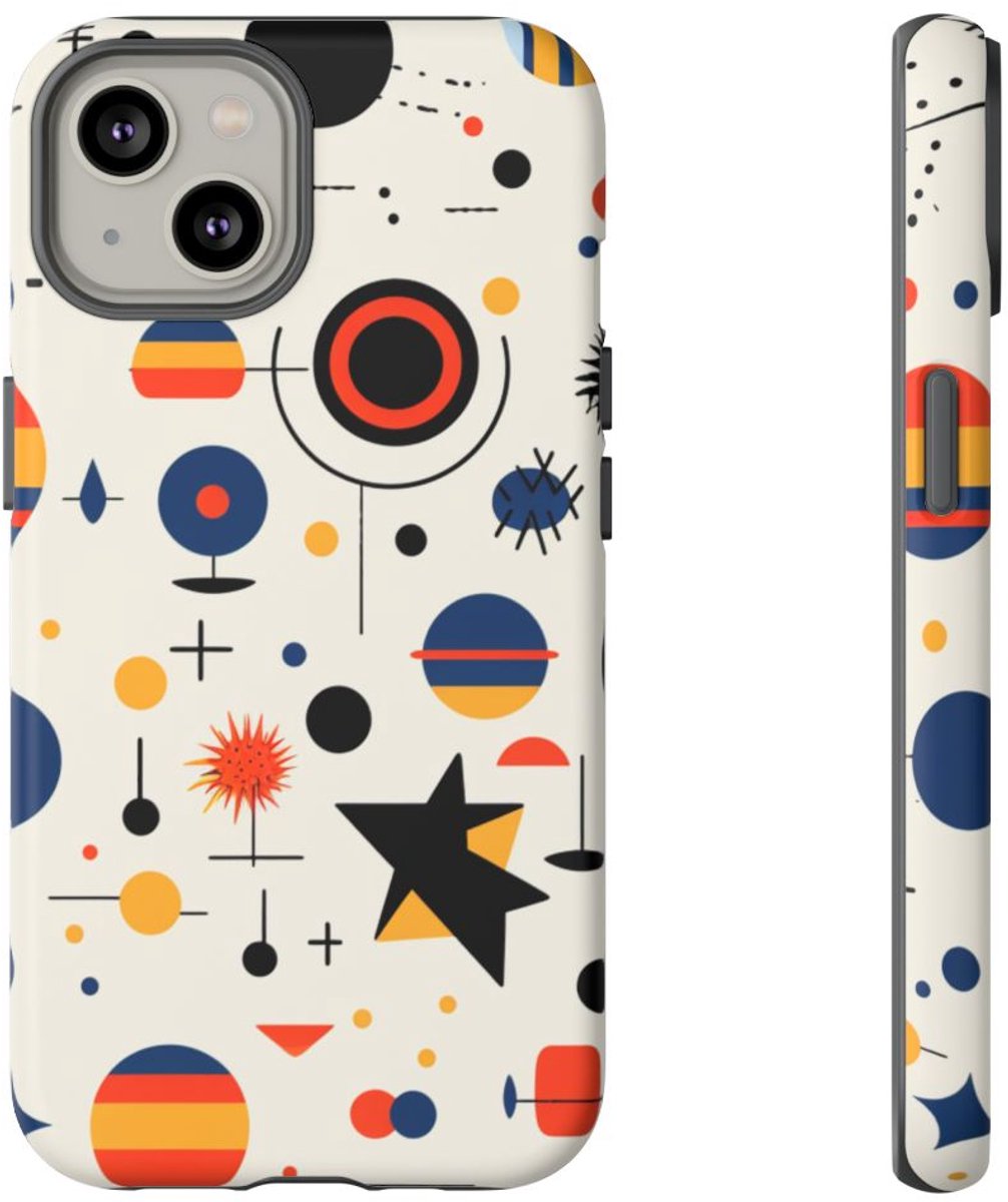 Abstract Hemels Patroon – Telefoonhoesje Geschikt voor iPhone 14