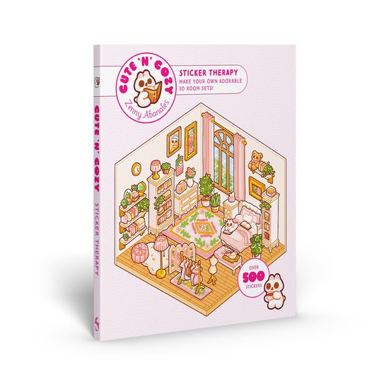 Cute 'n' Cozy Sticker Therapy - cover