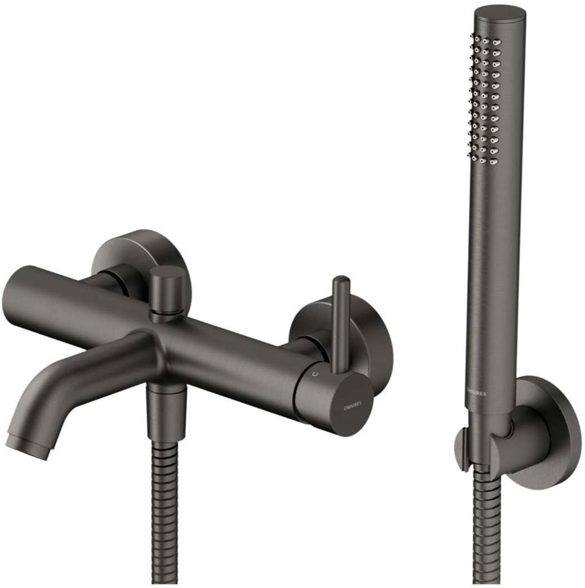 OMNIRES Y - Badkraan met accessoires, grafiet Y1231GR