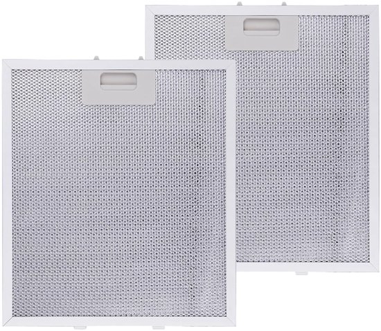 FRANKE 133.0200.454 Metalen vetfilter 124 x 254 mm voor afzuigkap FMA 805 BK/reserveonderdeel/vetfilter/metalen filter